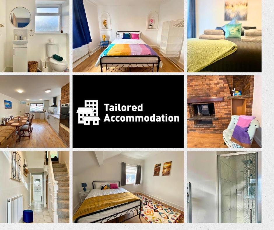 4-Bedroom Home - Perfect For Those Working In Bridgend - By Tailored Accommodation Екстериор снимка